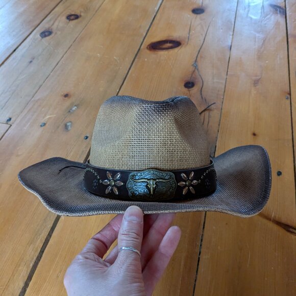 Western Cowboy Cowgirl Hat - Picture 3 of 7